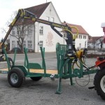 Hydraulický jeřáb Farma