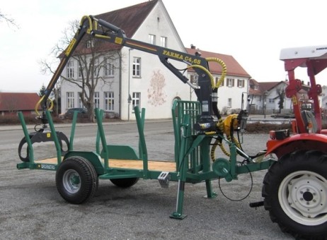 Hydraulický jeřáb Farma