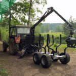 Zetor s vyvážečkou