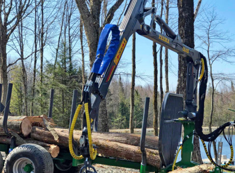 Hydraulická ruka Farma 5,0 G3 pro montáž na vyvážecí vleky