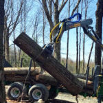 Hydraulická ruka Farma C 5,0 G3 pro vyvážečky dřeva
