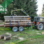 vyvážečka dřeva Farma s nosností 6 tun