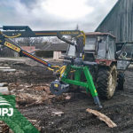 Hydraulická ruka na traktor